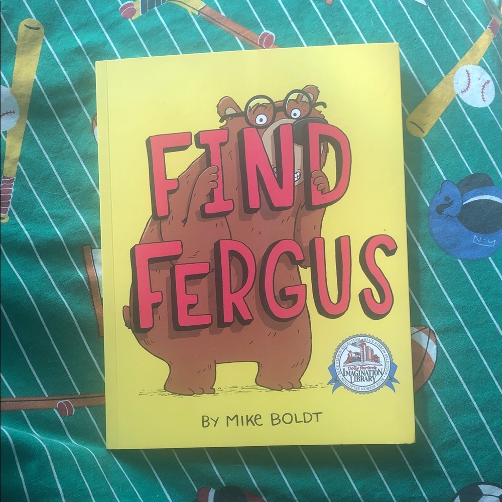 Find Fergus Children's Book